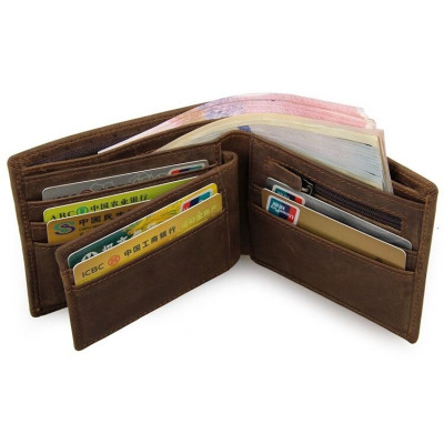 Кошелек Vintage Коричневый (14365) Винница - изображение 5