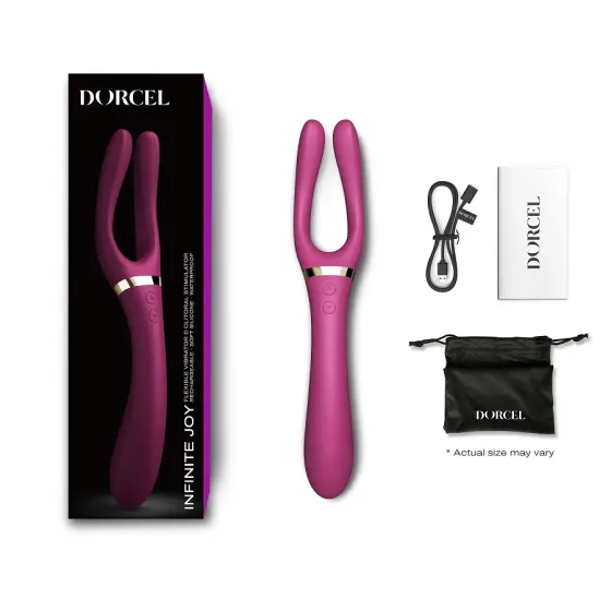 Вібратор-стимулятор Dorcel INFINITE JOY PLUM, багатофункціональний, унісекс Львів
