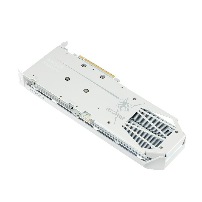 Відеокарта AMD Radeon RX 9060 XT 16 GB GDDR6 Hellhound Spectral White PowerColor (RX9060XT 16G-L/OC/WHITE) ( white ) Харків - фото 3