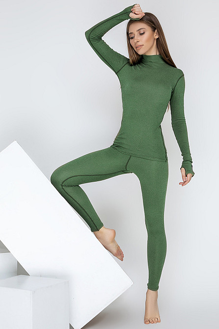 Термокомплект жіночій Totalfit NORWAY TWK7 XXL, Зелений Київ - фото 3