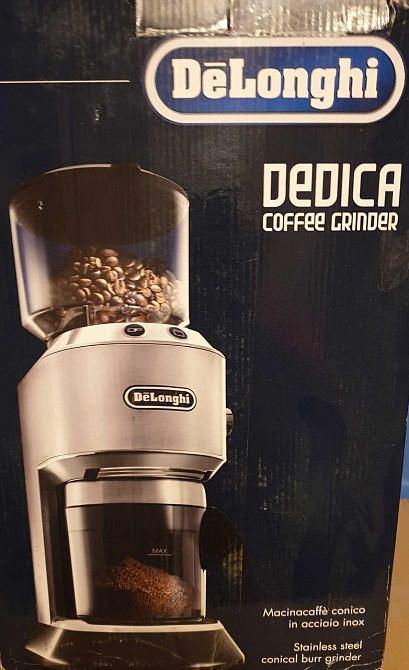 Кофемолка DeLonghi KG 520 Dedica (новая из Германии) Киев - изображение 6