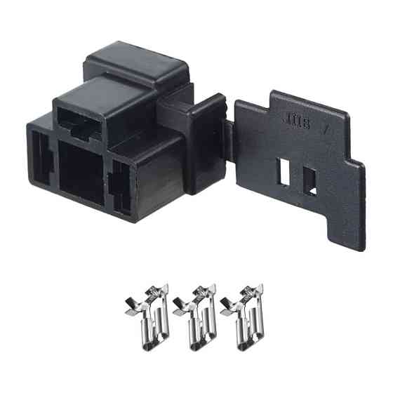 Роз'єм конектор 3-кон., Автолампа Н4, 7809007, TE Універсальна універс., Освітлення, Багато марок 40630 Київ