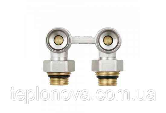 Вузол нижнього підключення радіатора кутовий Raftec 1/2"х3/4" HRKS11 Чернівці