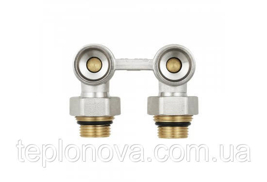 Вузол нижнього підключення радіатора кутовий Raftec 1/2"х3/4" HRKS11 Чернівці - фото 2