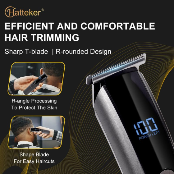 Машинка для стрижки волос HATTEKER HT-621 HATTEKER HT-621 Професійний набір для догляду за волоссям 12 в 1 Наб Киев