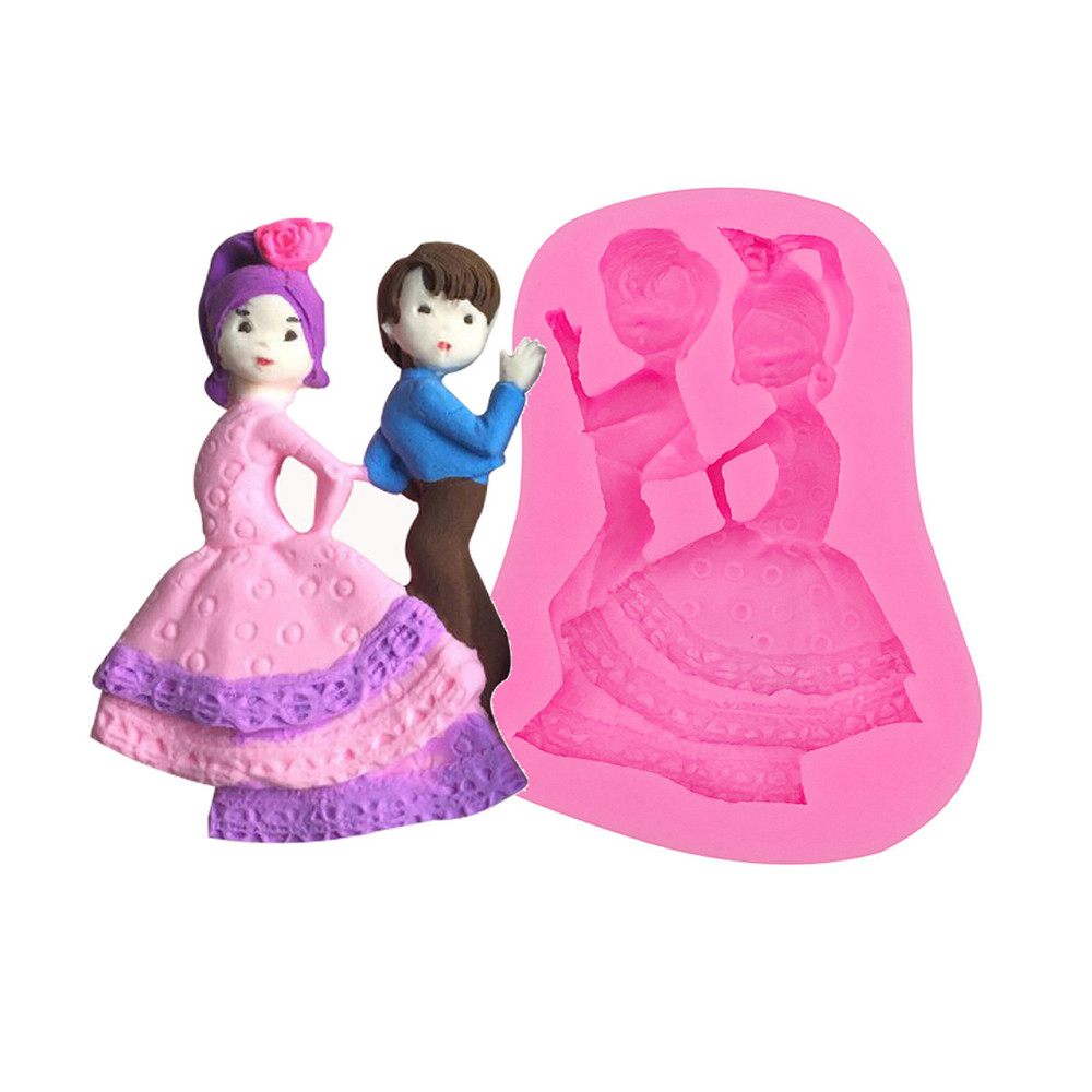 Молд силиконовый Свадебный 8 на 6 см розовый Киев - изображение 1