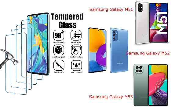 Захисне скло ArmorGlass для Samsung Galaxy M51, Galaxy M52, Galaxy M53 – стійке до подряпин та ударів Київ