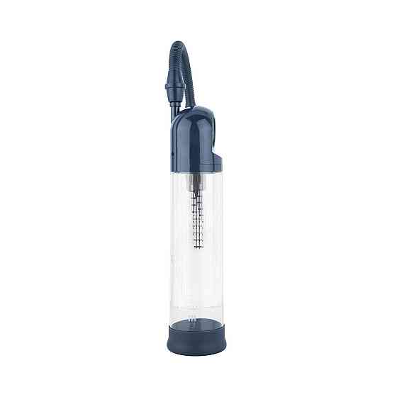 Вакуумна помпа для пеніса Boners Penispump With Pressure Gauge Sex Aura Київ
