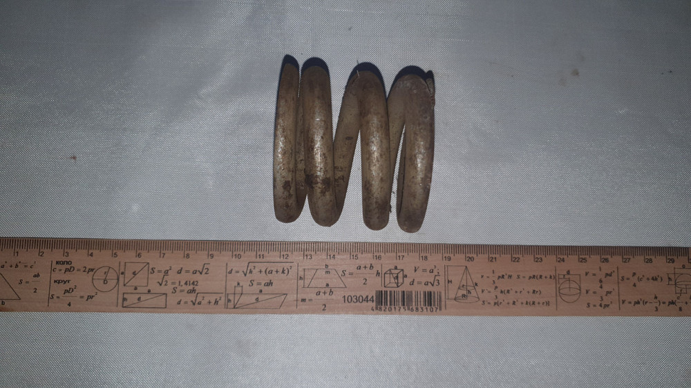 Пружина сжатия 60х55х10 мм. СССР. Харьков - изображение 2