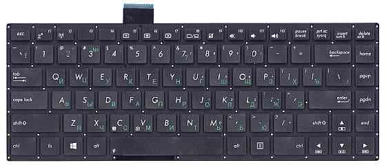 Клавиатура для ноутбука Asus VivoBook (S400CA, S451, S401) Black, (No Frame), RU Вінниця