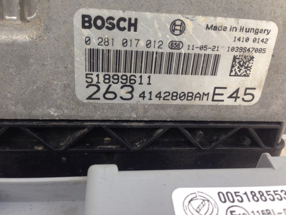 Блок керування двигуном Fiat Doblo 1.6 jtd 2010-2014 Euro 4 Ковель - изображение 2