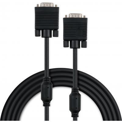 Кабель мультимедійний VGA M to VGA M 10.0m Vinga (VCPVGAF10BK) Вінниця - фото 2