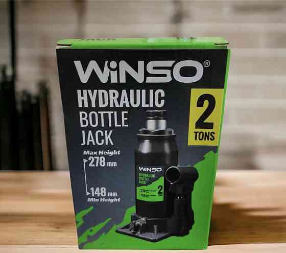 Домкрат бутылочный Winso 2т 148-278мм. Киев