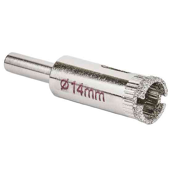 Коронки алмазные по керамике и стеклу Ø14мм (КРАТНО 2шт) SIGMA (1541141) Киев