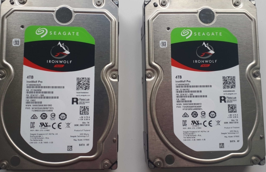 Жесткий хард диск HDD Hard Disk Seagate IronWolf Pro NAS 4TB 2шт. Киев - изображение 3