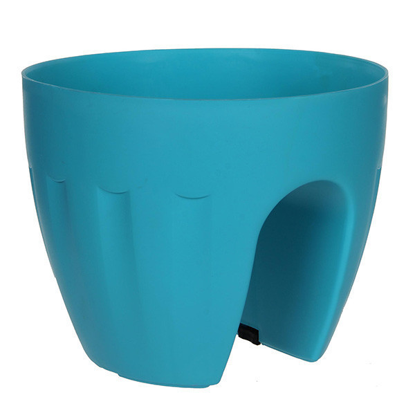 Горщик для квітів Mica Decorations Elba 4,2 л, бірюза Київ - фото 1