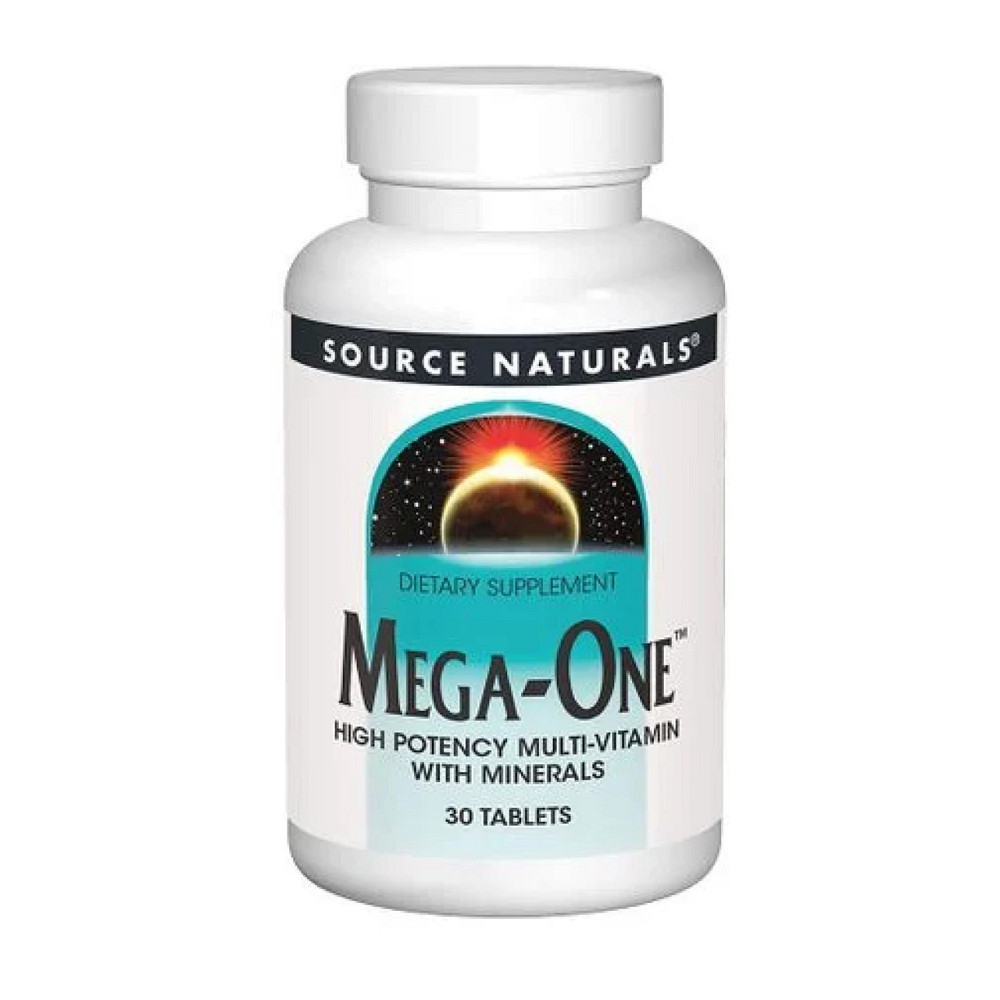 Комплекс витаминов и минералов Source Naturals Витамины без железа Mega-One 30 таб Киев - изображение 1