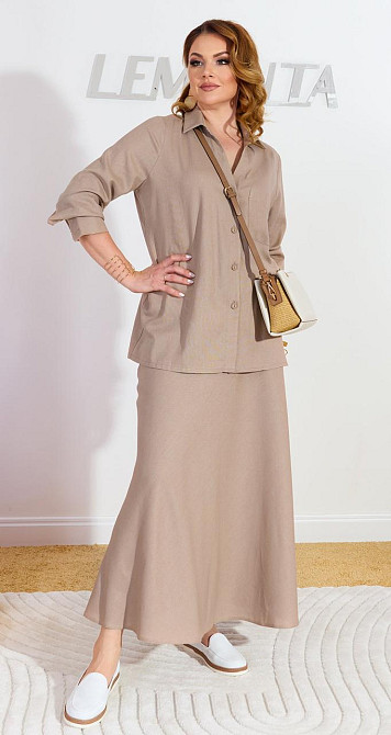 Лляний костюм (50) Київ - фото 1