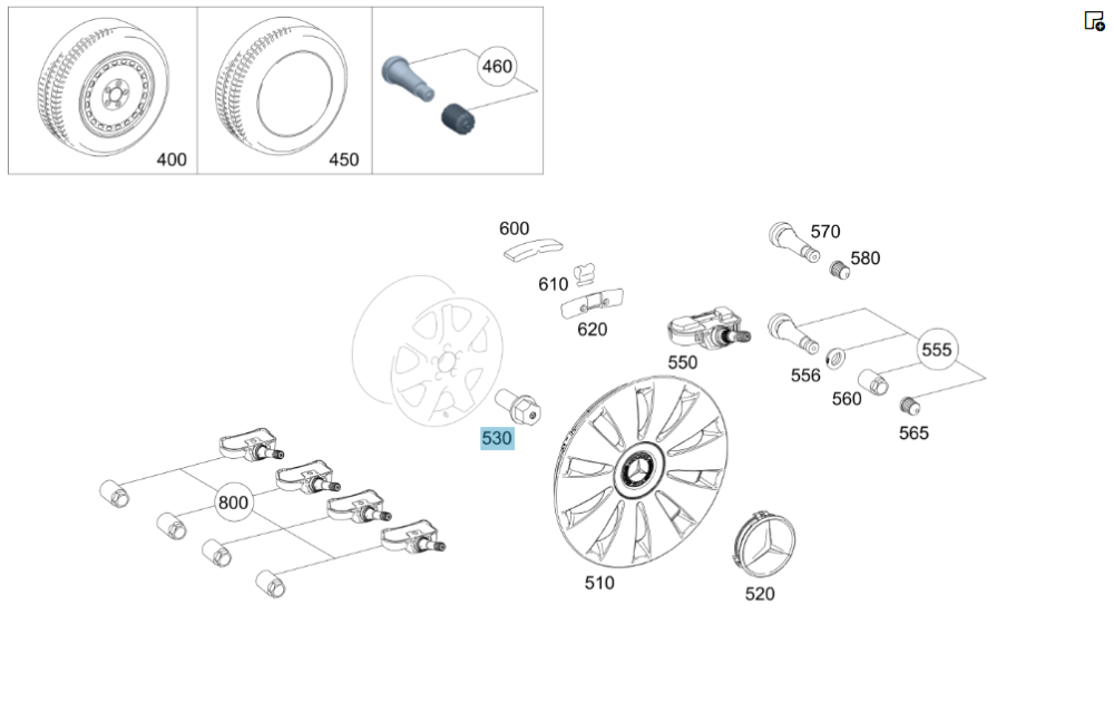 Mercedes-Benz  A0009908307 Болт колісний - ступичний з різьбленням M14 x 1.5мм 30.7мм R-class short W251 C-Class Coupe С205 C-Class W205 C-class Estat Одеса - фото 2