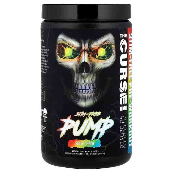 Передтренувальний комплекс Cobra labs Stim-Free Pump, Pre-Workout 580 g (Sour Candy) Луцьк