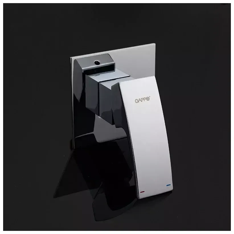 Гігієнічний душ прихованого монтажу GAPPO G7207 хром Київ - фото 4