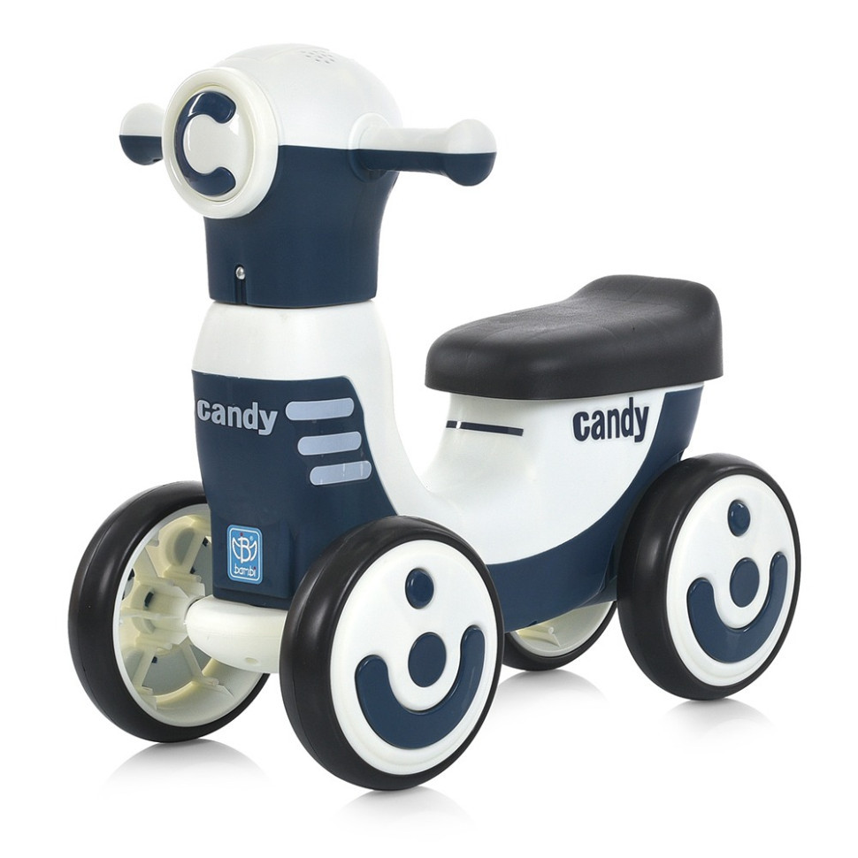 Дитяча каталка-толокар M 5855E-1 синій, до 25 кг Вінниця - фото 1