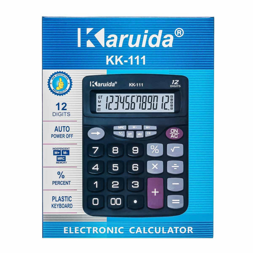 Калькулятор Keenly KK-8800-12/ Karuida KK-111 (большие кнопки) Днепр - изображение 4