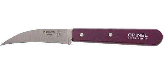 Кухонный Нож изогнутый для очистки овощей и фруктов Opinel No.114 