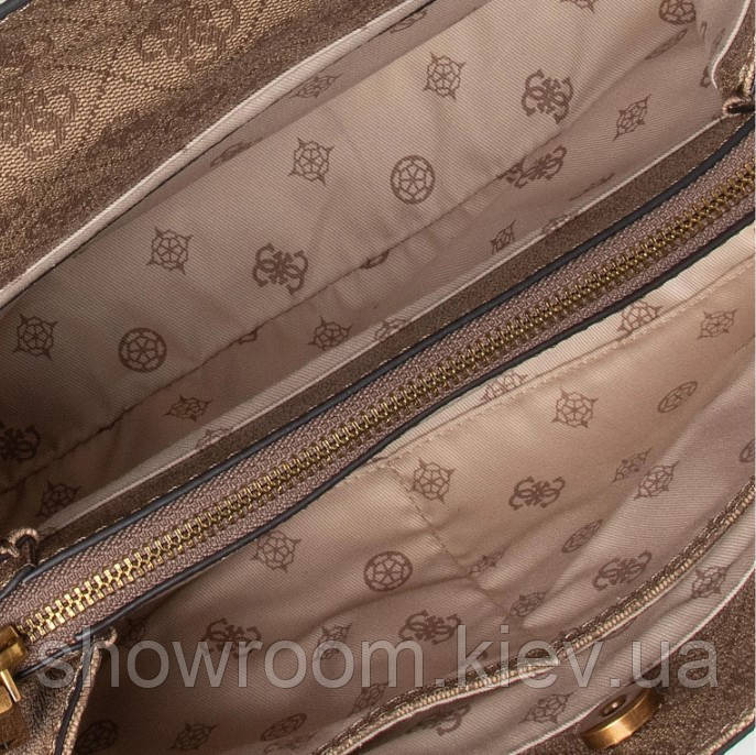 Жіноча сумка Guess (841606) бежева Київ - фото 3