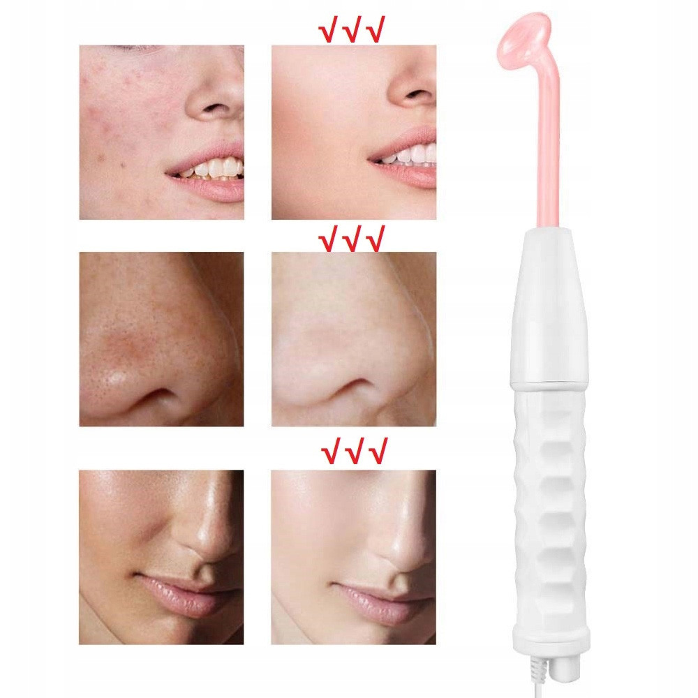 Косметологический дарсонваль + 4 насадки, от сети 220В, LZ 006A / Аппарат по уходу за кожей лица и тела Киев - изображение 3