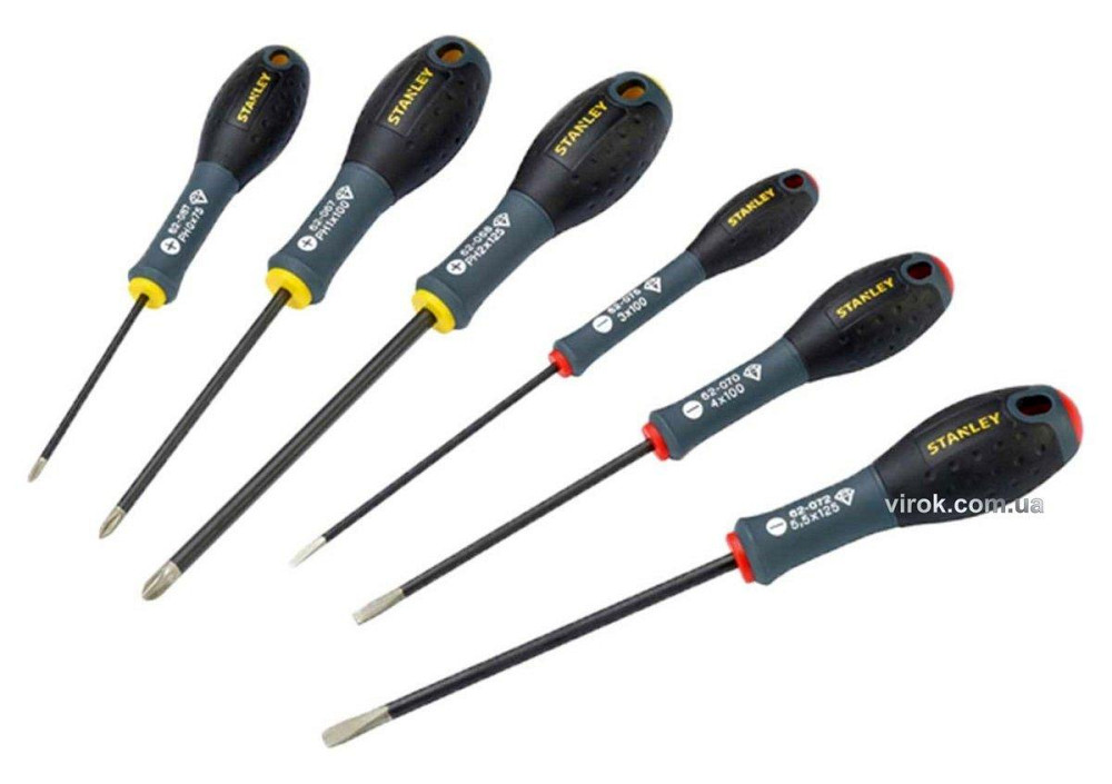 Набір викруток STANLEY "FatMax Diamond", 6 шт. Одеса - фото 1
