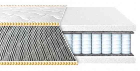 Ортопедичний матрац модель ULTRA "spring"/УЛЬТРА СПРІНГ ТМ Еurosleep 160х200 Харків