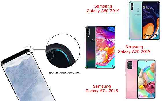 Захисне скло HyperGlass Pro для Samsung Galaxy A60 2019, A70 2019, A71 2019 – максимальна чутливість та захист Київ