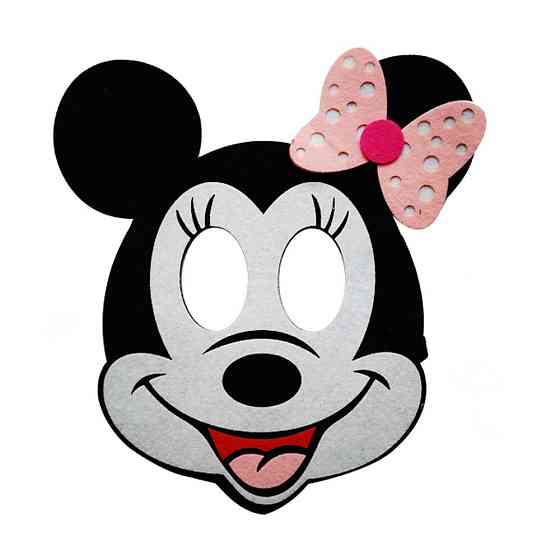 Маска дитяча Міккі Маус для дівчинки one size різнобарвний Київ