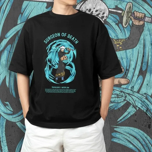 Футболка мужская с принтом Ван Пис Trafalgard Размер 48 Anime0269 Днепр - изображение 4