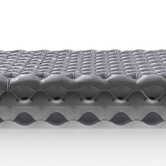 Матрац туристичний надувний одномісний Naturehike CNH22DZ018, надлегкий, 183х58х7 см, сірий, для туризму із мішком для надування Киев