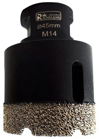 Коронка свердлильна алмазна 45мм М14 Richmann C4834 Коломия