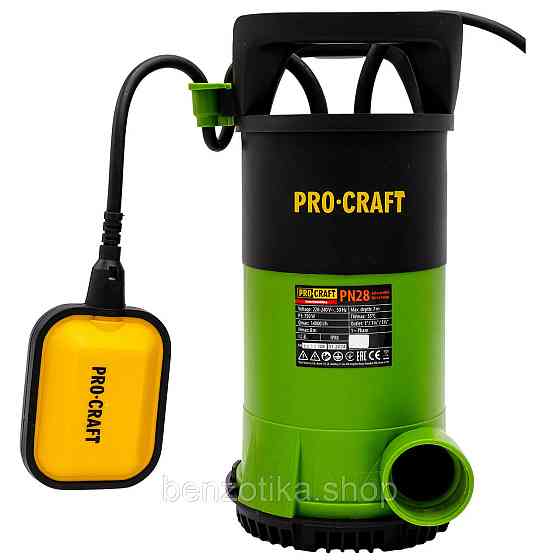 Дренажно-фекальний насос Procraft PN28 Киев