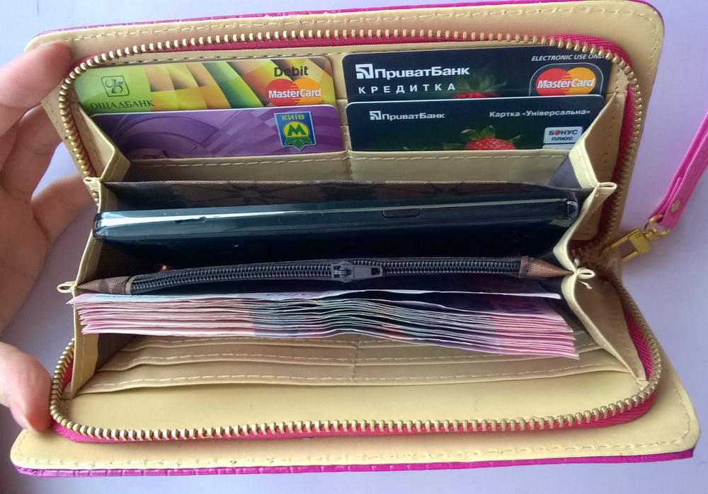 Жіночий Клатч-Кашечко зі Знімною Ручкою — Петлою Дніпро - фото 7