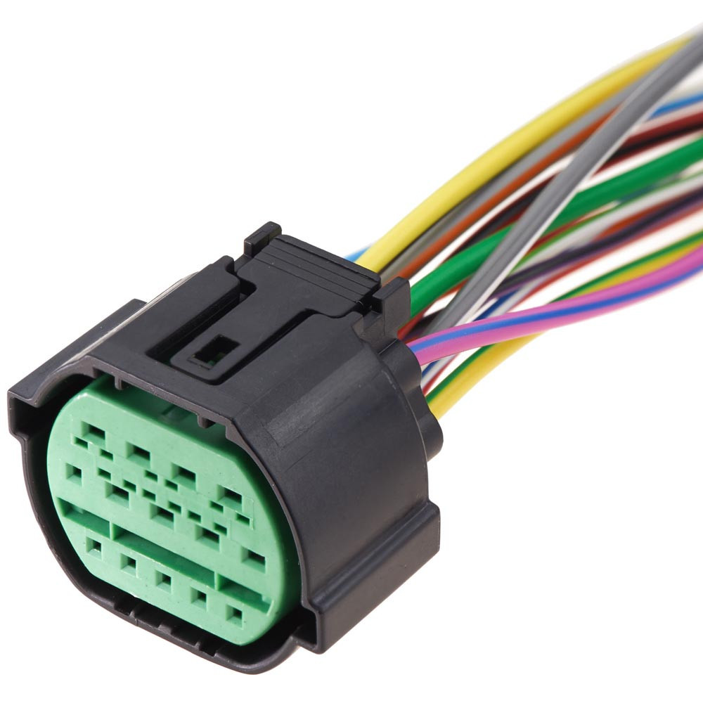 Роз'єм конектор с проводом, 14-кон., Фара, GL301-14021, GL302-1403 KUM Корея універс., Hyundai, Kia Київ - фото 1