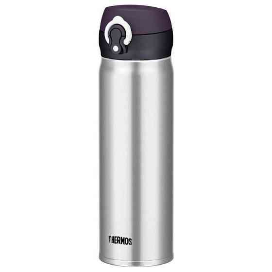 Термопляшка для велосипедистів 600 мл Thermos "JNL 600 One Push Tumbler" (130033) Нержавіюча сталь Нововолинськ