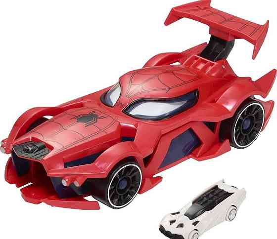 Машинка Хот Вилс Человек Паук пускатель Hot Wheels Marvel Spider-Man. Харьков