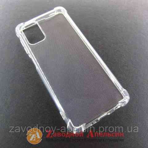 Samsung M31s M317 прозрачный чехол усиленные углы Одесса