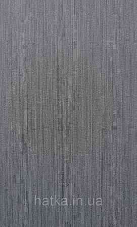 Шпалери вінілові на флізеліні Marburg Lava метрові однотонні тонка смужка чорні Київ