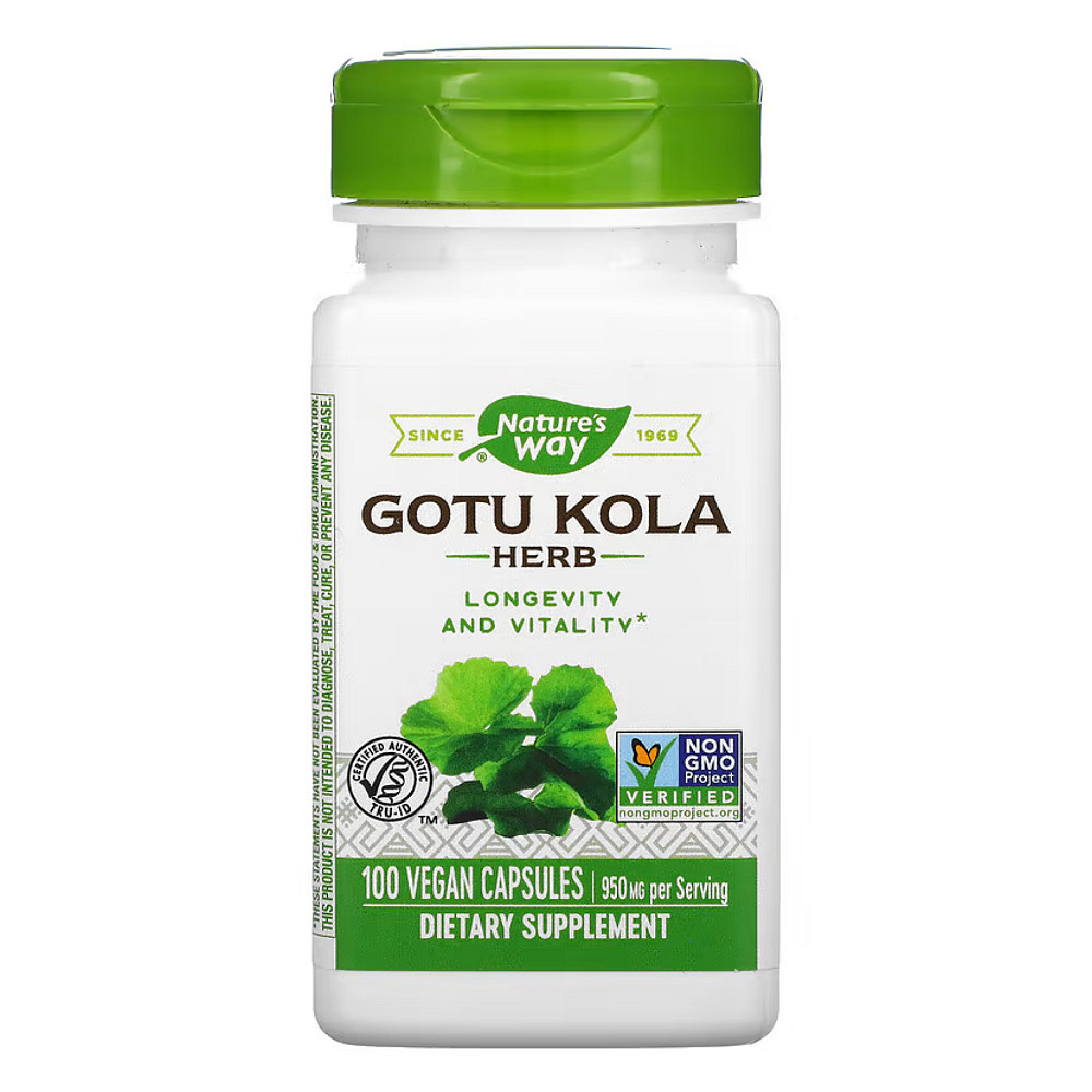 Gotu Kola Herb - 100 vcaps Луцьк - фото 1
