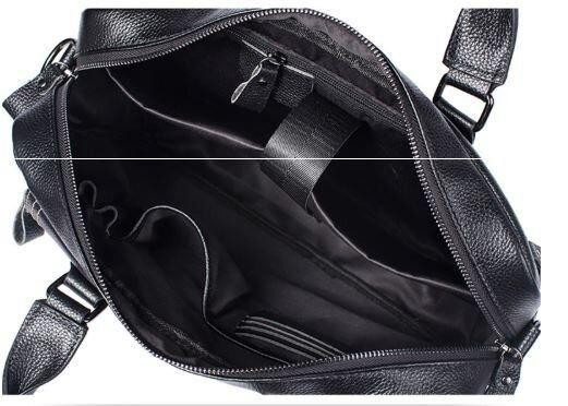 Сумка мужская флотар для ноутбака Vintage 14672 Черная Киев - изображение 1