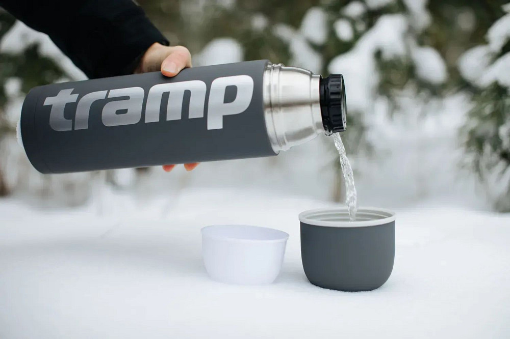 Термос TRAMP Soft Touch 1,2 л Серый Київ - фото 8