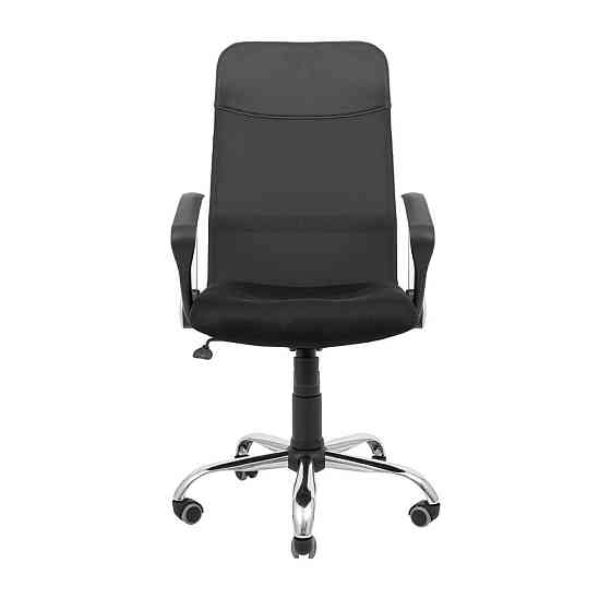 Офісне крісло керівника Ultra Хром M1 Tilt Чорний Київ
