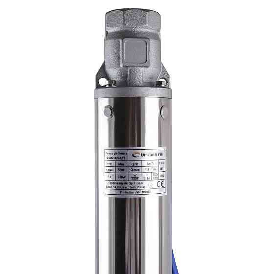 Насос скважинный с повышенной уст-тью к песку OPTIMA PM 3,5SDm3/ 9 0,37 кВт 55м + 35 м кабель (000021406) Киев
