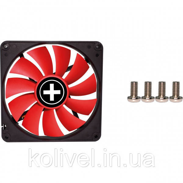 Вентилятор для корпуса 140mm Xilence XPF140.R Red/Black, Retail Box (XF050) Киев - изображение 7
